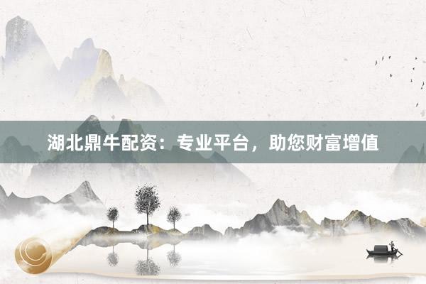 湖北鼎牛配资：专业平台，助您财富增值